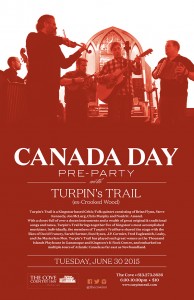 Turpins Trail Canada Day PreParty 2015